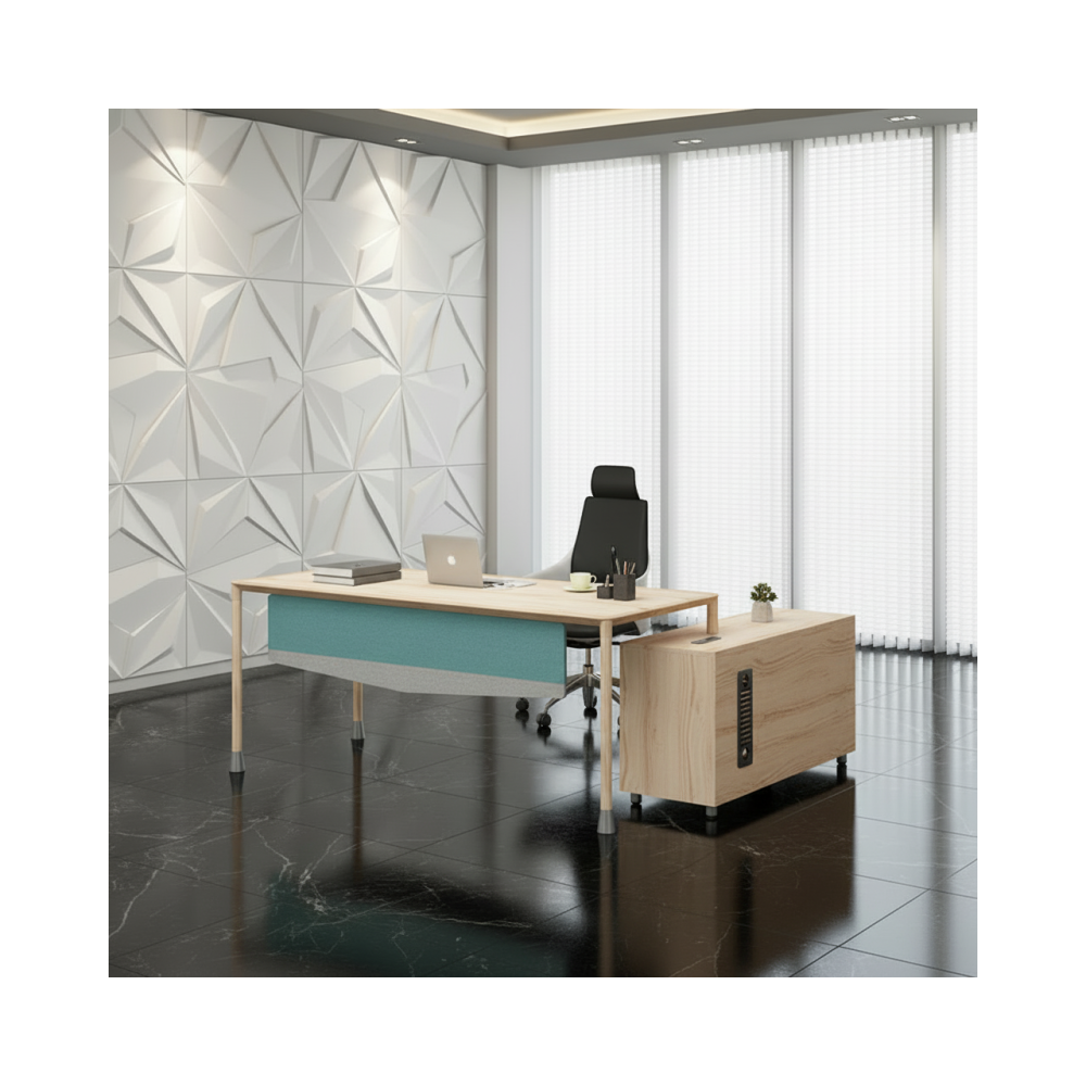 Escritorio de gerente de muebles de oficina