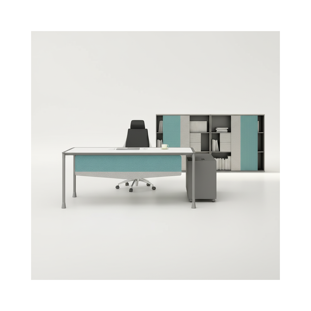 Escritorio de gerente de muebles de oficina