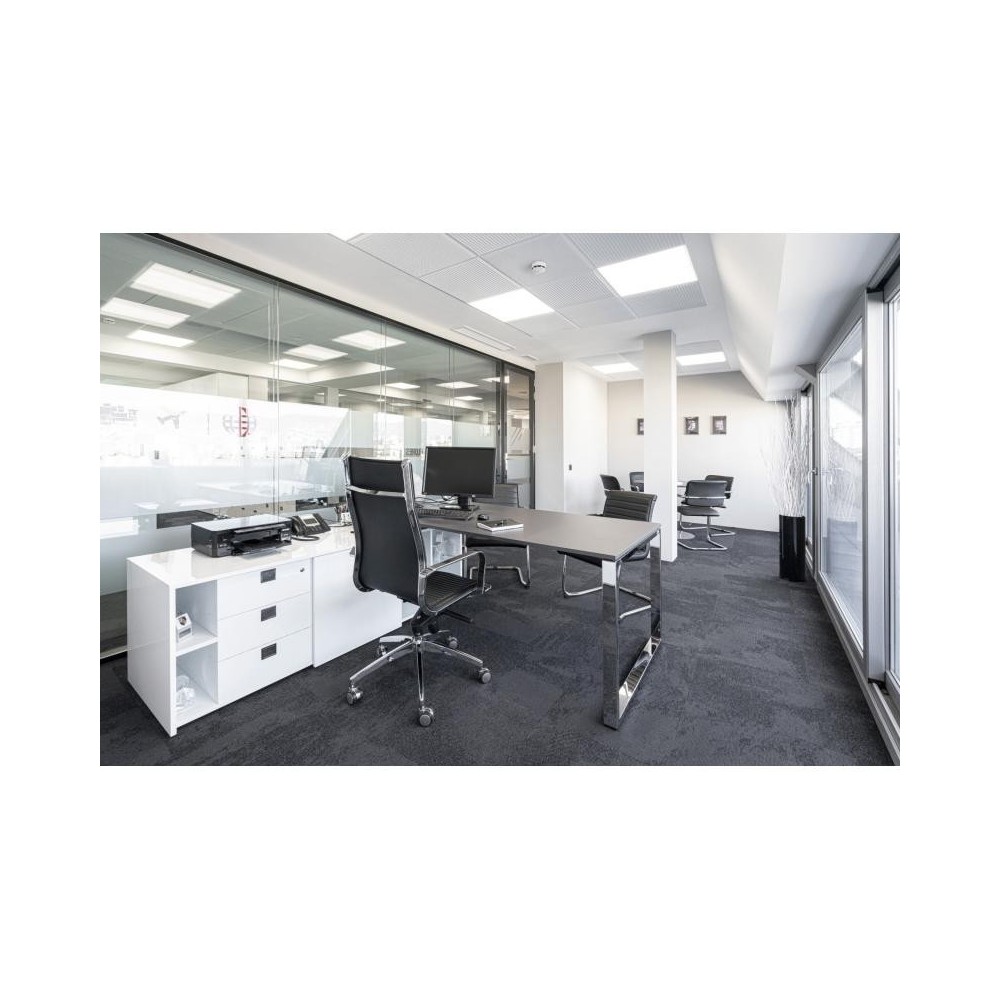 Escritorio de oficina modular de melamina