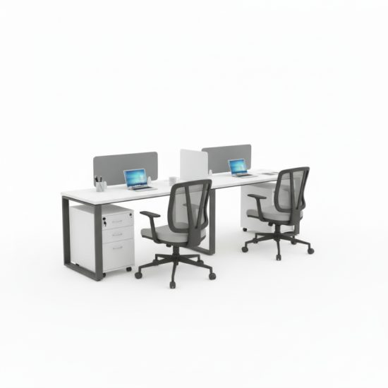 Estacion de trabajo de cubiculo de oficina