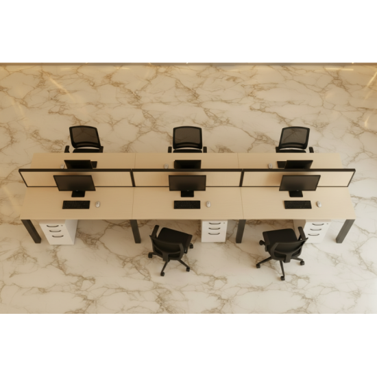 Estación de trabajo WHITE TEAM