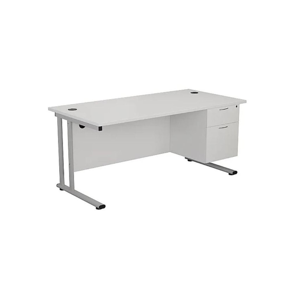 Escritorios de banco modulares espalda con espalda