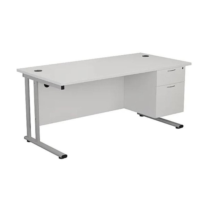 Escritorios de banco modulares espalda con espalda