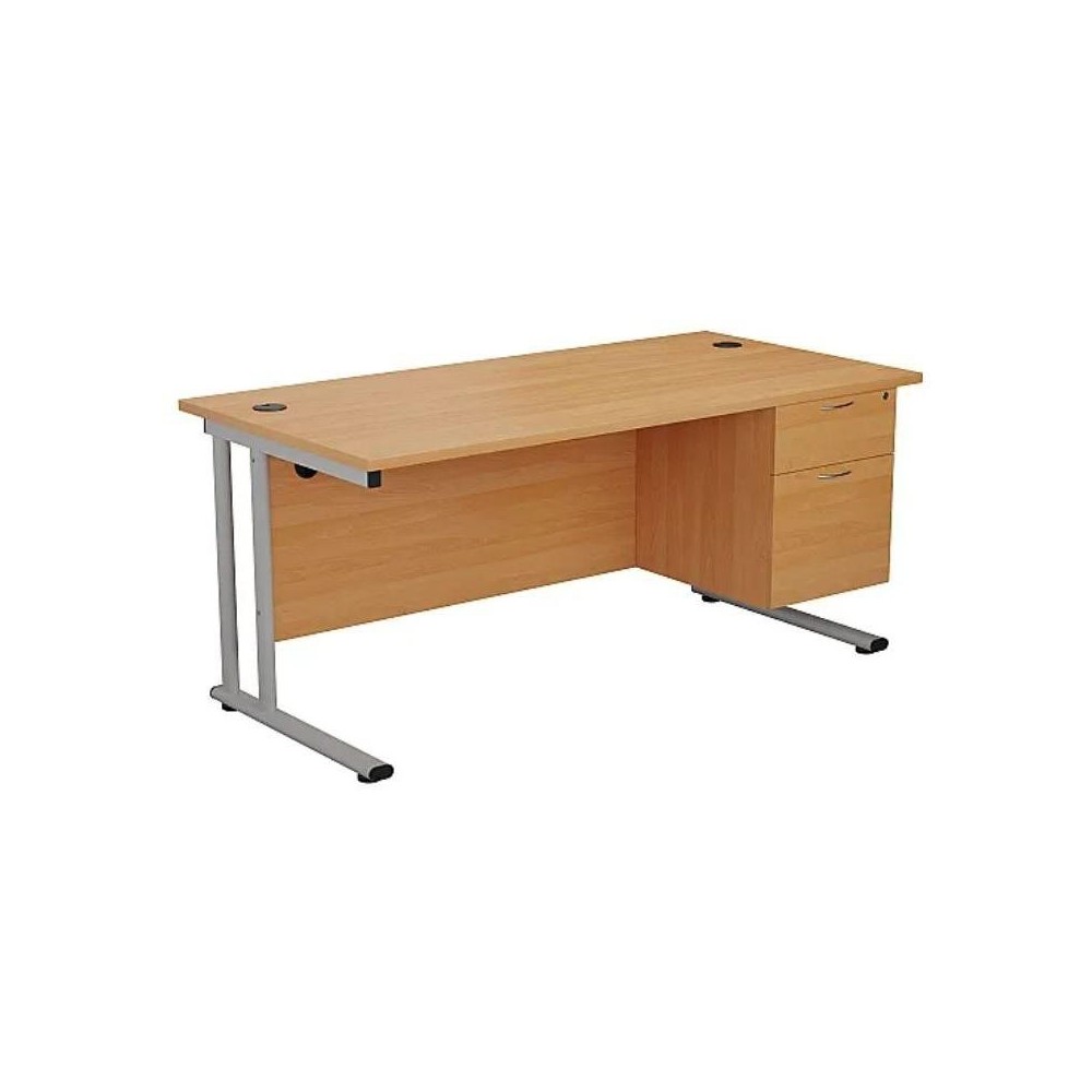 Escritorios de banco modulares espalda con espalda