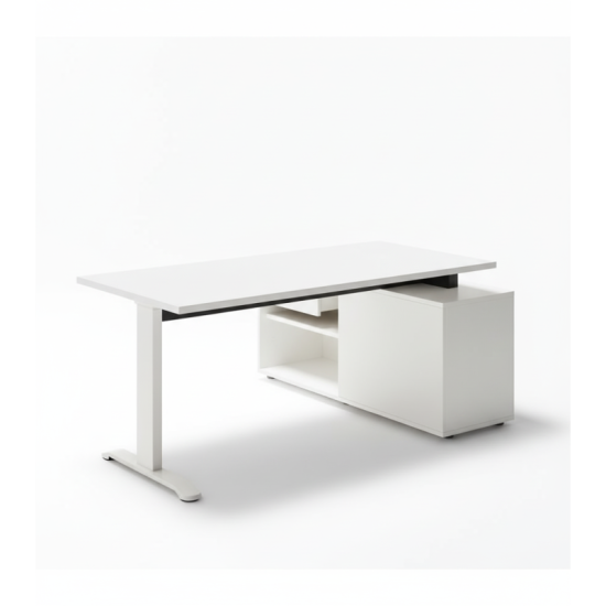 Escritorio de oficina modular de melamina
