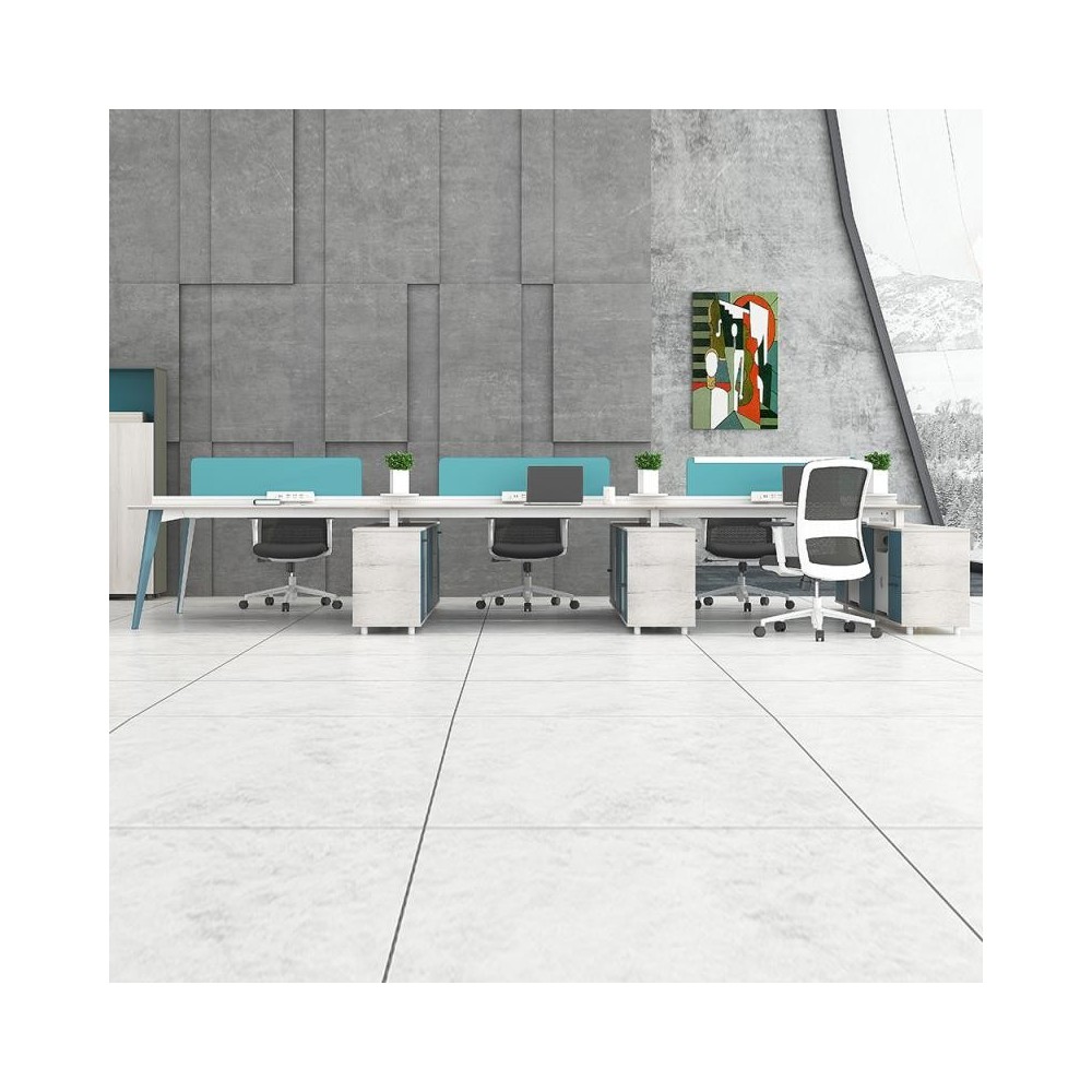 Estacion de trabajo de escritorio de oficina modular