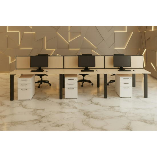 Estación de trabajo WHITE TEAM