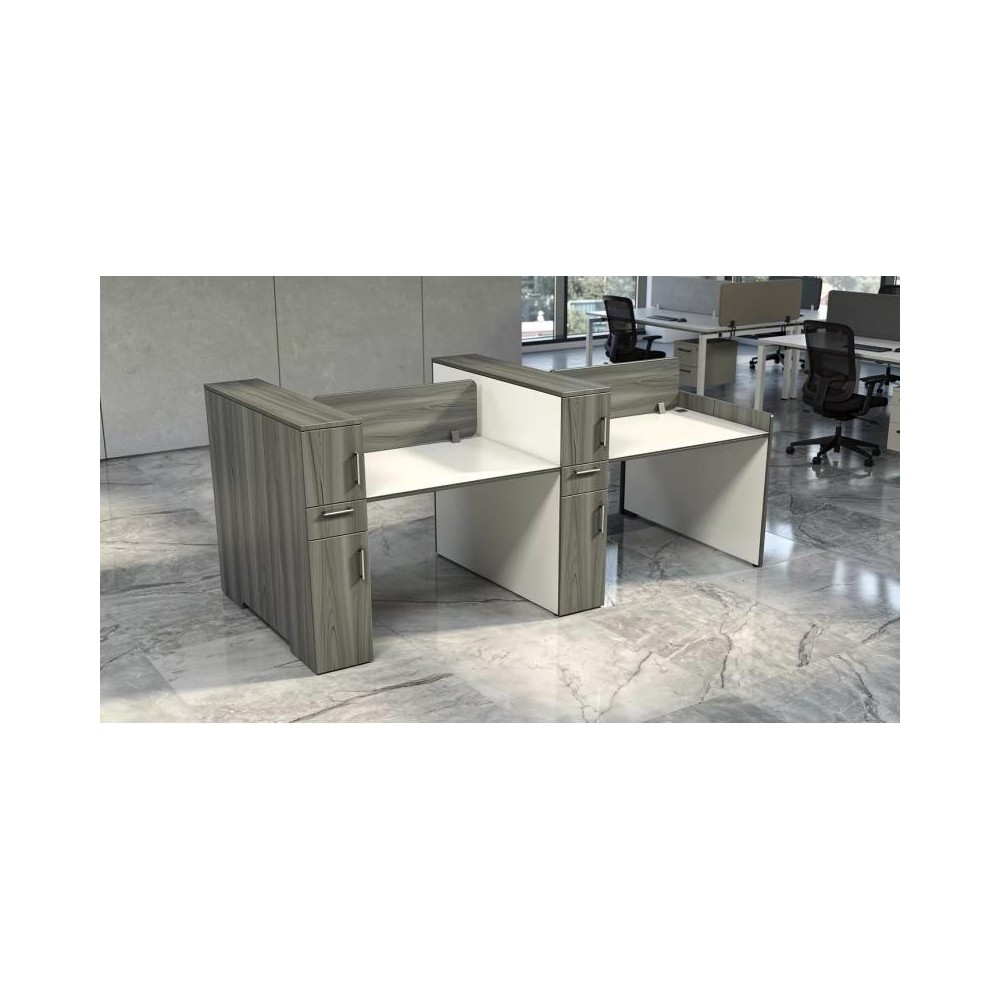 Estación de trabajo muebles modulares