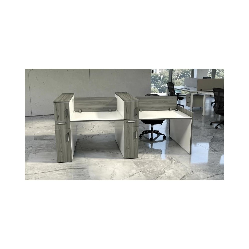 Estación de trabajo muebles modulares