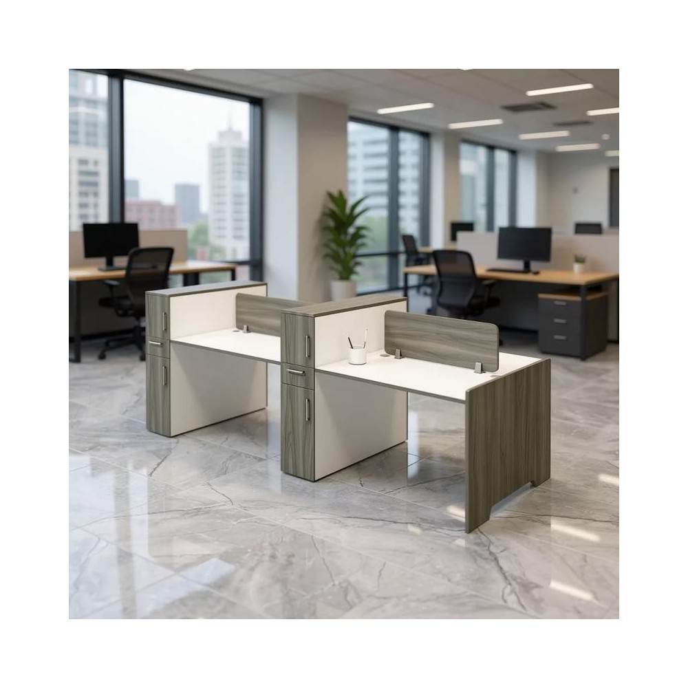 Estación de trabajo muebles modulares