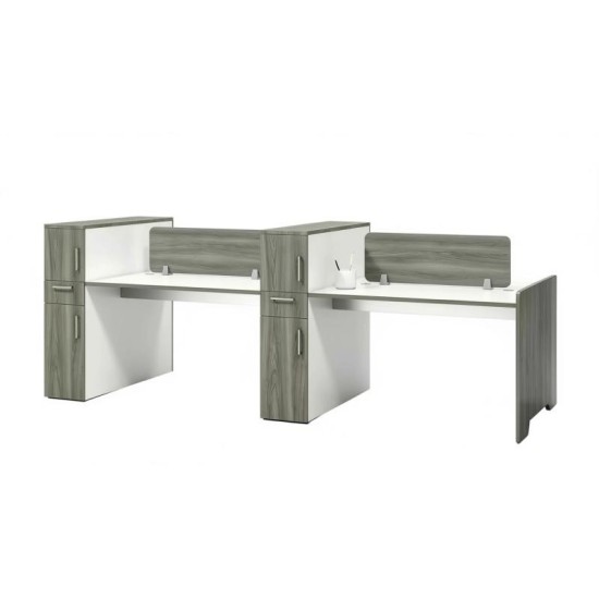 Estación de trabajo muebles modulares