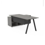 Mesa de escritorio de oficina moderna