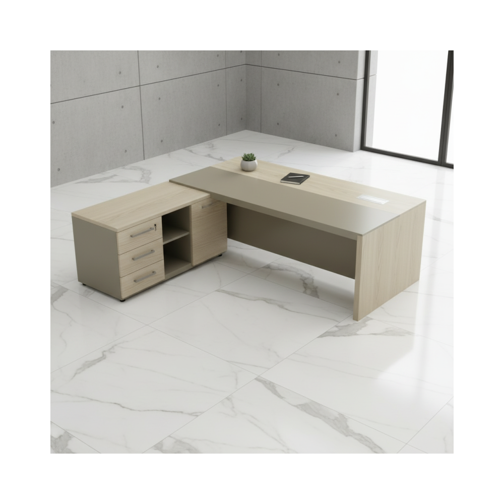 Mobiliario de oficina moderno Mesa de escritorio para computadora