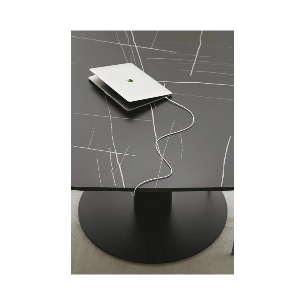 Escritorio de oficina / mesa de reunión de mármol