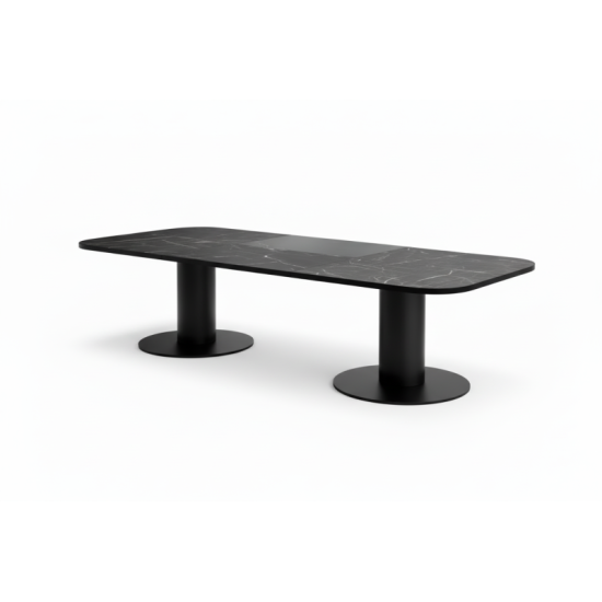Escritorio de oficina / mesa de reunión de mármol