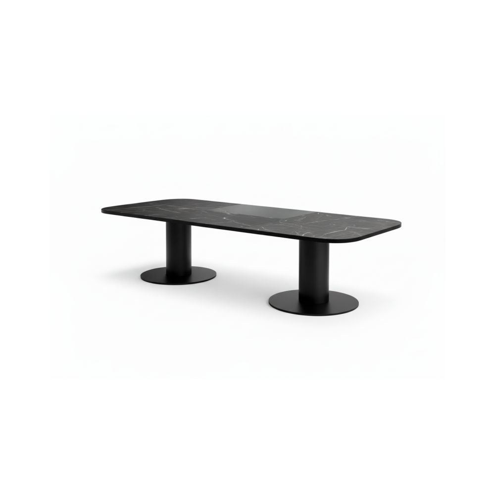 Escritorio de oficina / mesa de reunión de mármol
