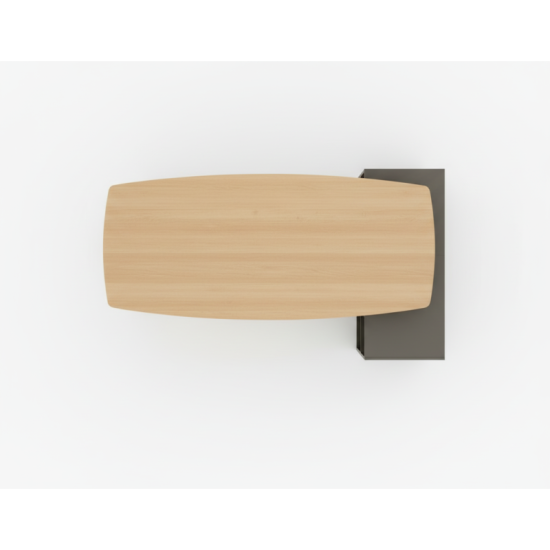 Escritorio de oficina de madera