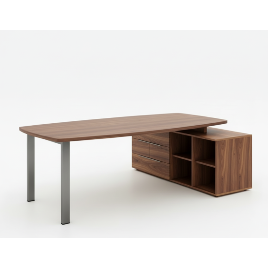 Escritorio de oficina de madera