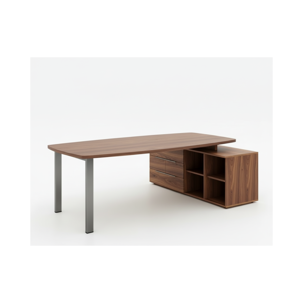 Escritorio de oficina de madera