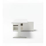 Escritorio de oficina modular de melamina