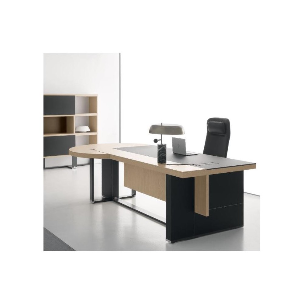 Escritorio de oficina rectangular