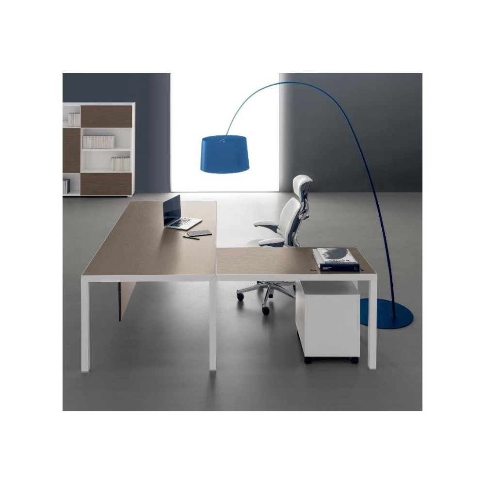 Escritorio de oficina modular de aluminio extrudado
