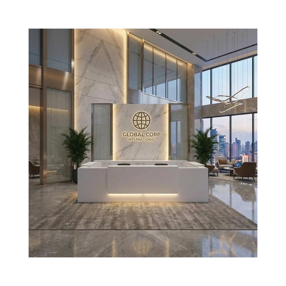Recepción de oficina GOLD 1