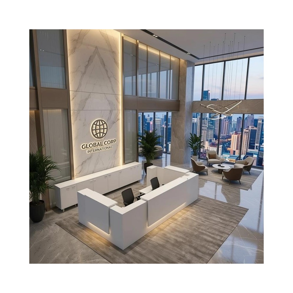 Recepción de oficina GOLD 1