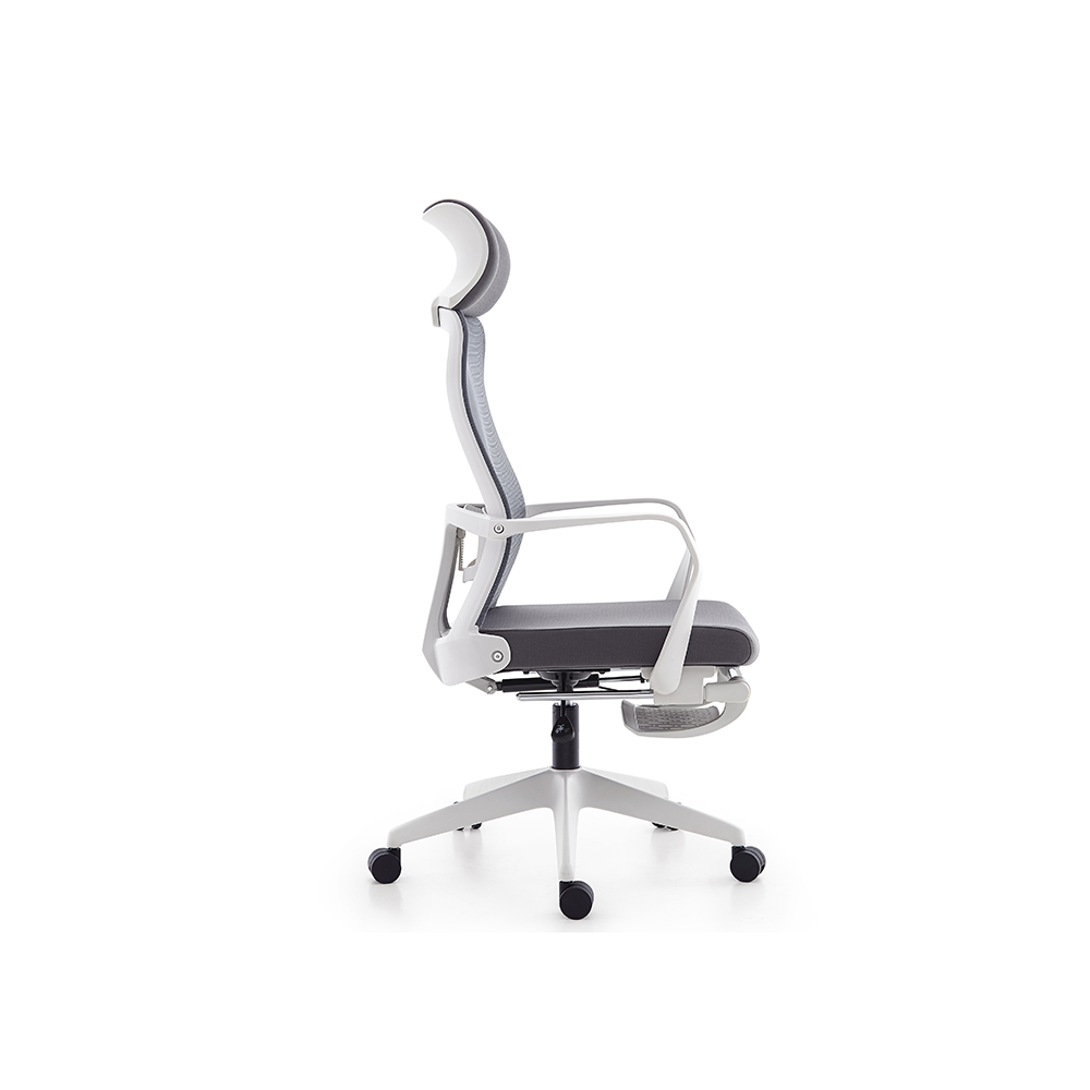 Silla de oficina moderna con respaldo alto