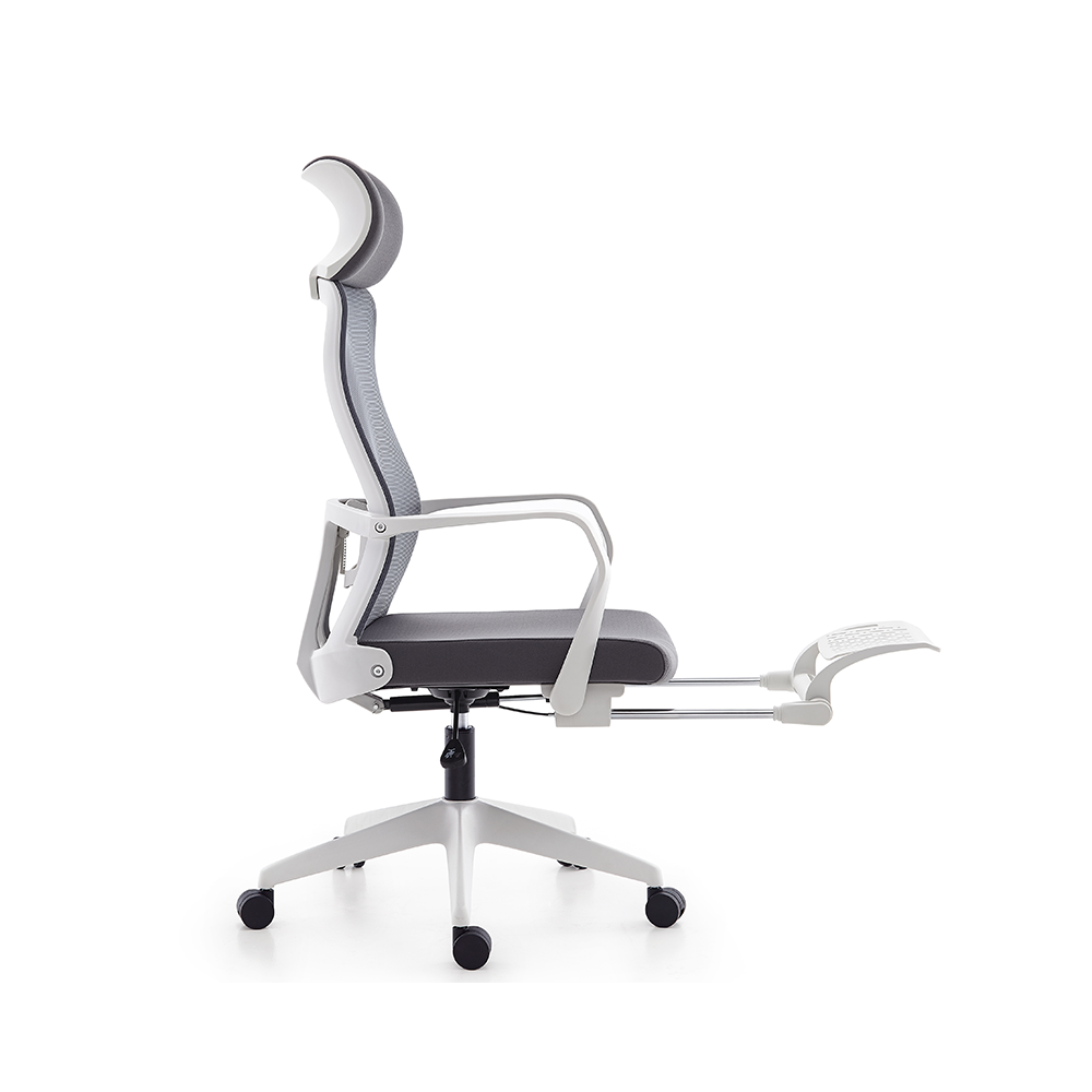 Silla de oficina moderna con respaldo alto