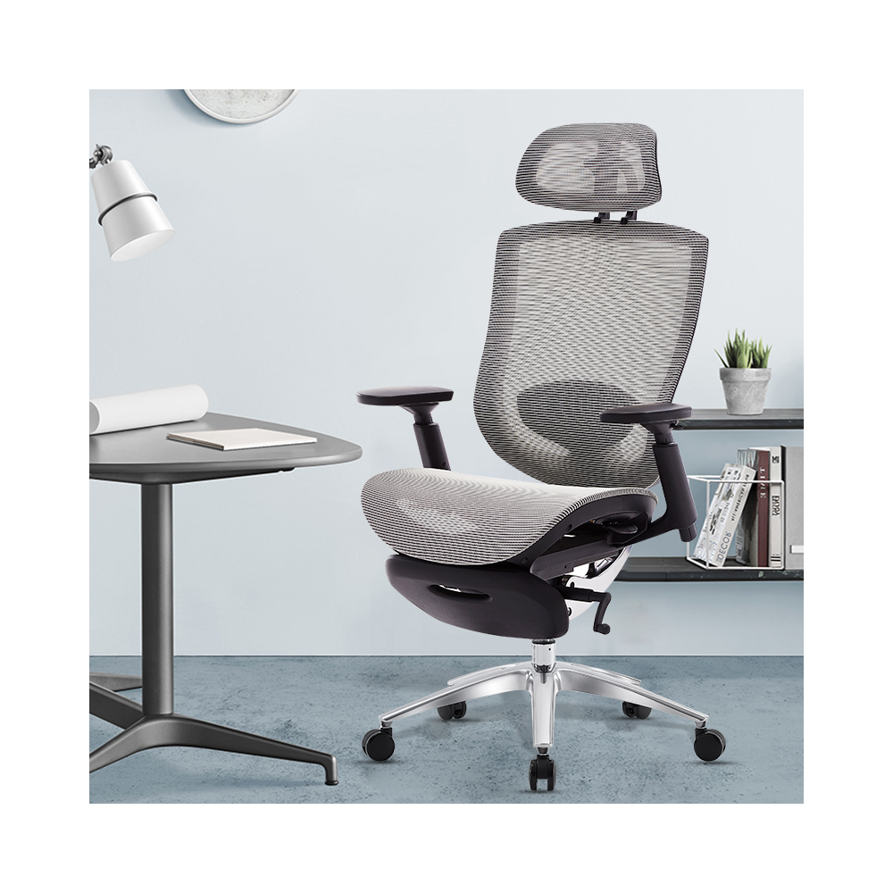 Silla de oficina con respaldo alto para personal