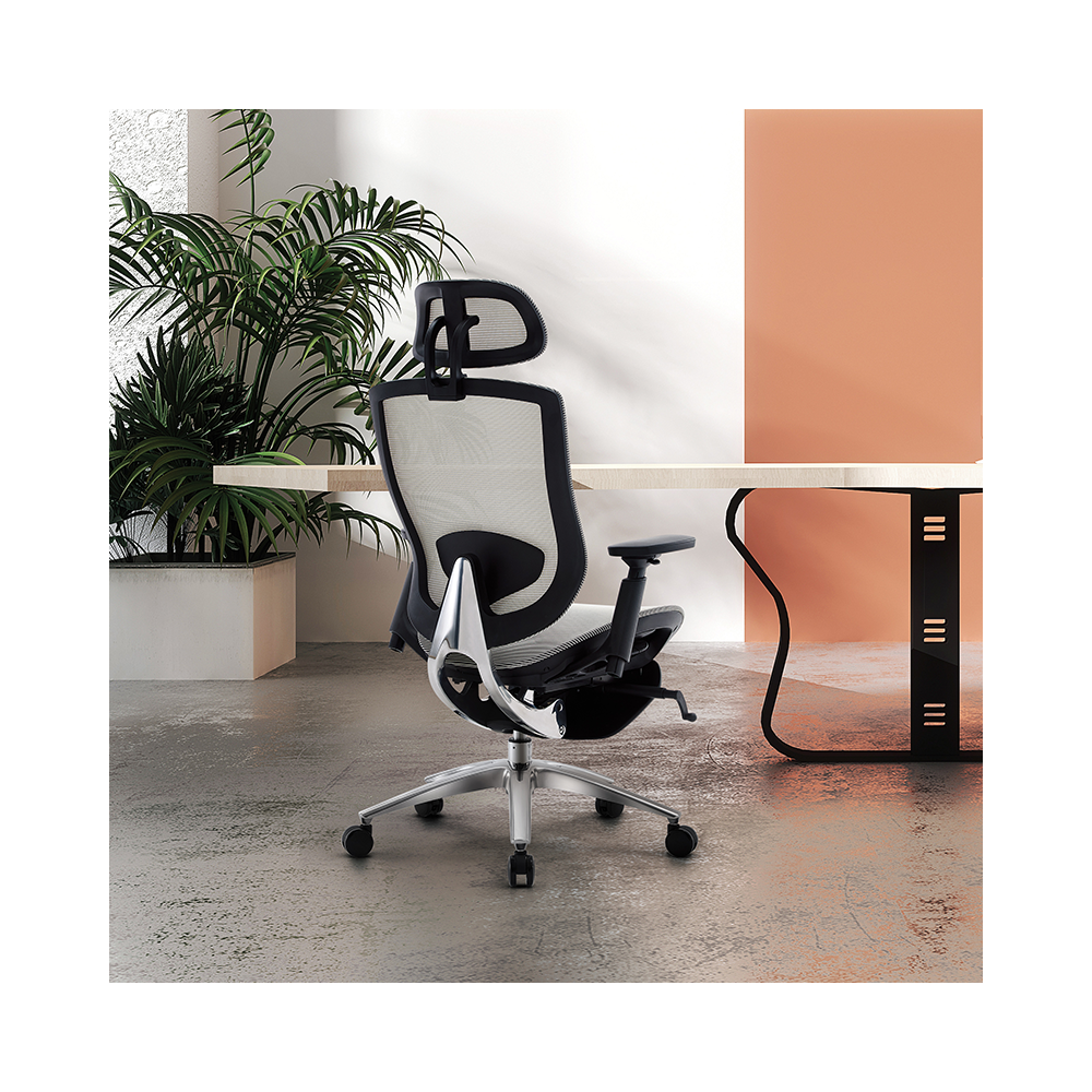 Silla de oficina con respaldo alto para personal