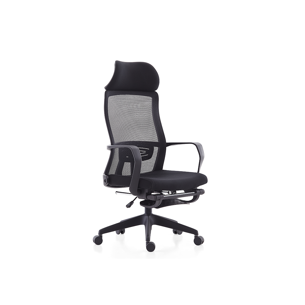 Silla de oficina giratoria con respaldo alto
