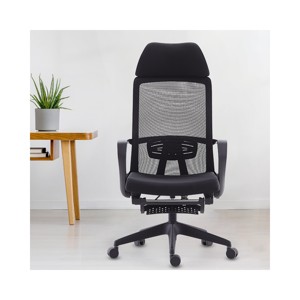 Silla de oficina giratoria con respaldo alto
