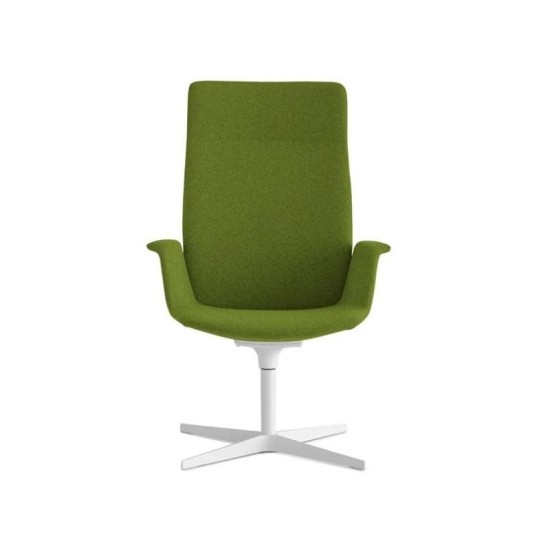 copy of Sillón de dirección reclinable de tela de 4 radios con reposacabeza