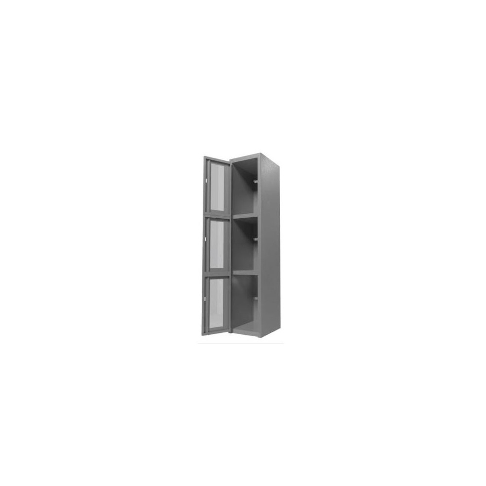 Locker métalico 3 puertas