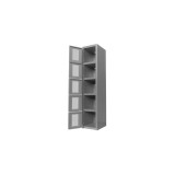 Locker métalico 5 puertas