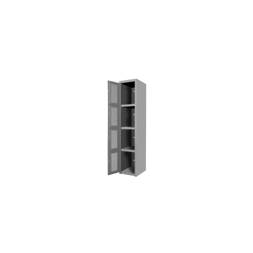 Locker Ventilado 4 puertas