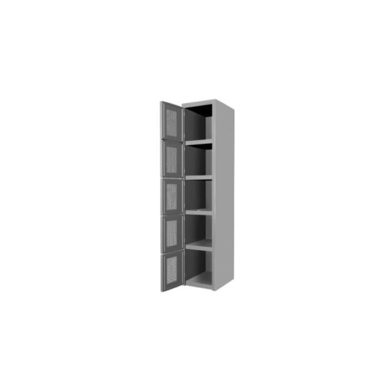 Locker Ventilado 5 puertas