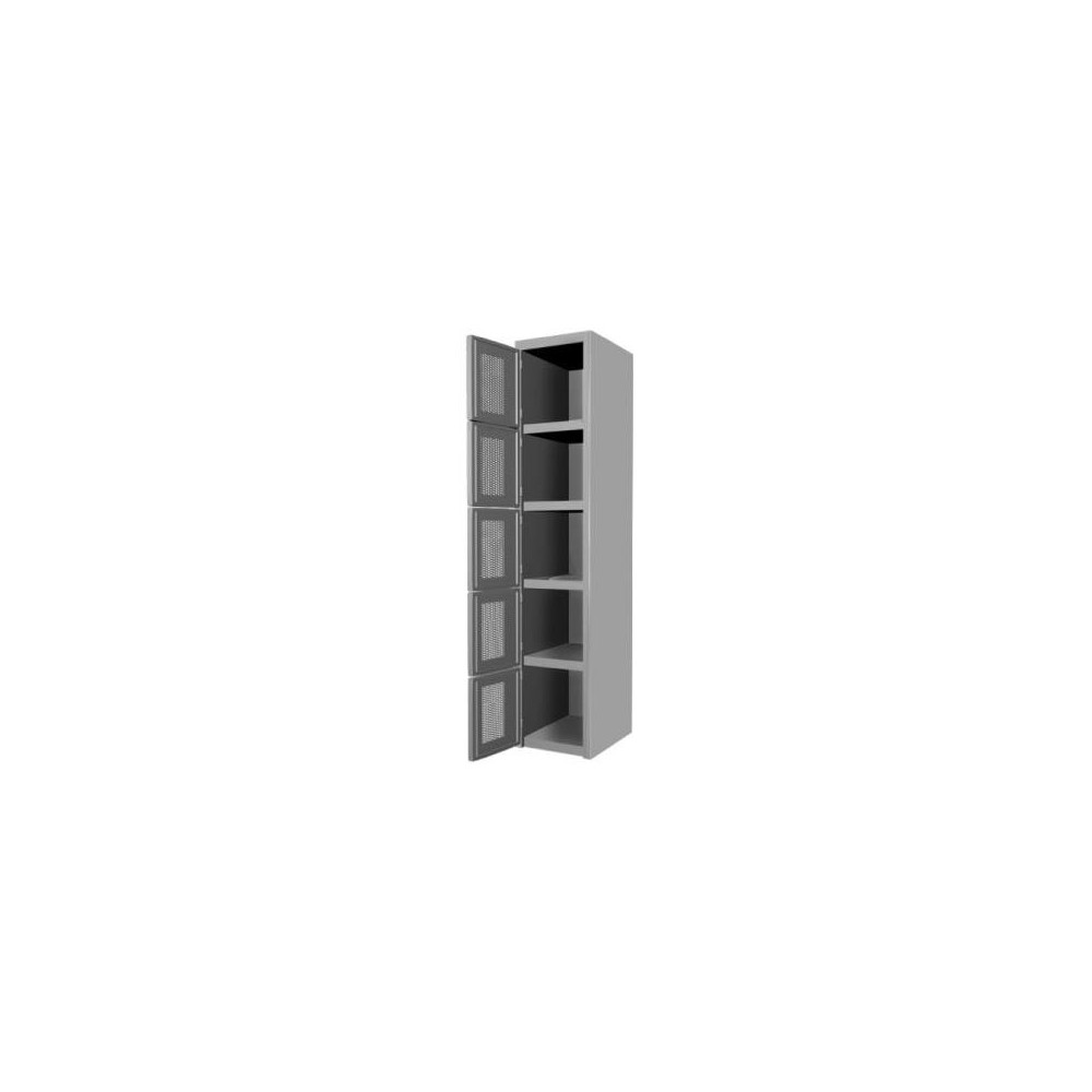 Locker Ventilado 5 puertas
