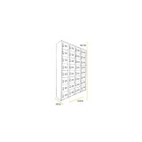 Locker Metálico para celulares 32 Puertas