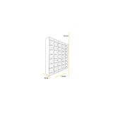 Locker Metalico 40 Puertas