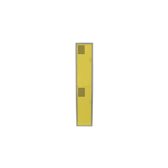 Locker Color Amarillo - 2 puertas