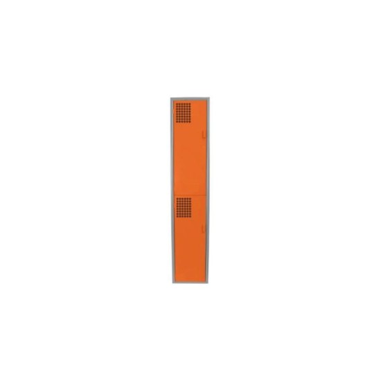 Locker Color Naranja - 2 puertas