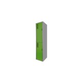 Locker Color Verde - 2 Puertas
