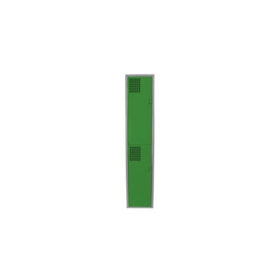 Locker Color Verde - 2 Puertas