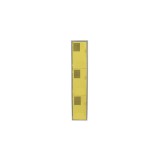 Locker Color Amarillo - 3 puertas