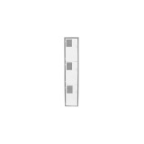 Locker Color Blanco - 3 puertas
