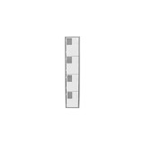 Locker Color Blanco - 4 puertas
