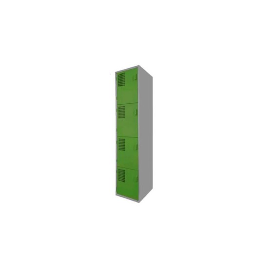 Locker Color Verde- 4 Puertas